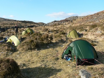 Backpacking in Snowdonia